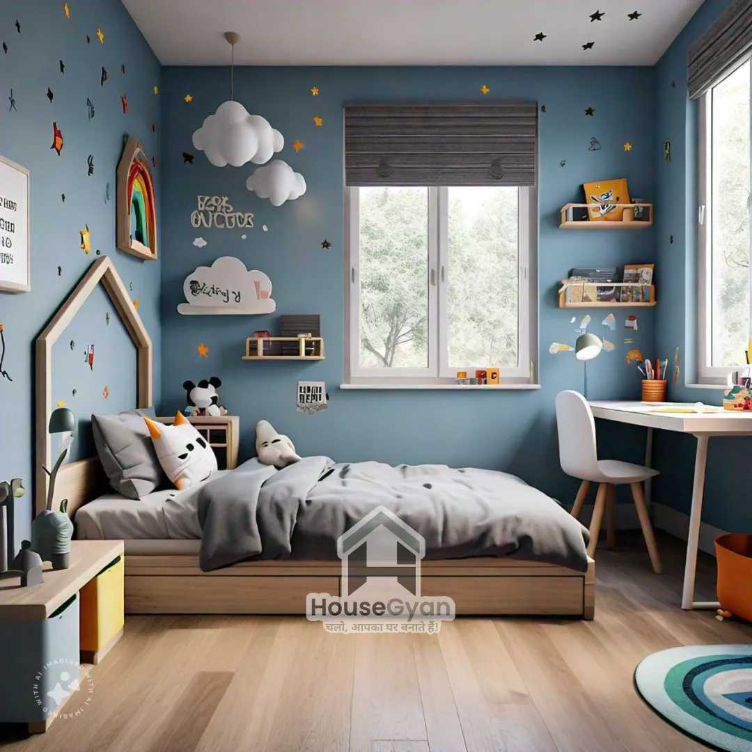 Modern Kids Bedroom Interior Design