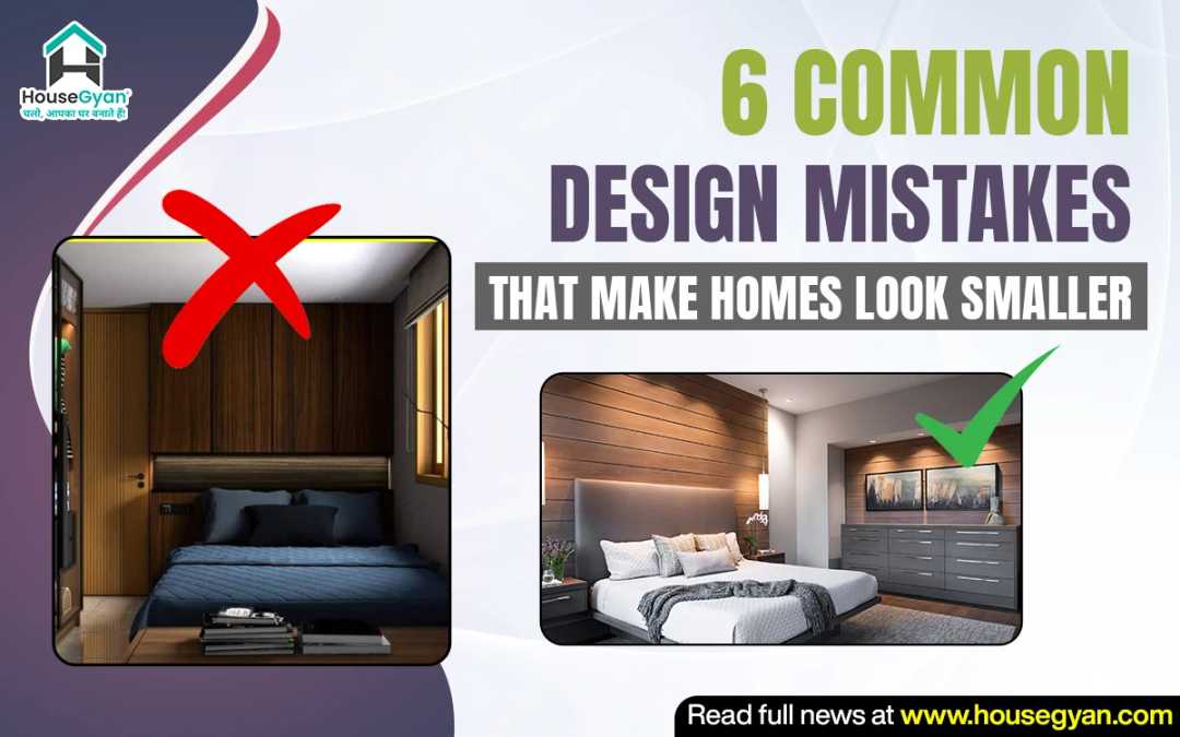 design mistakes that make homes look small