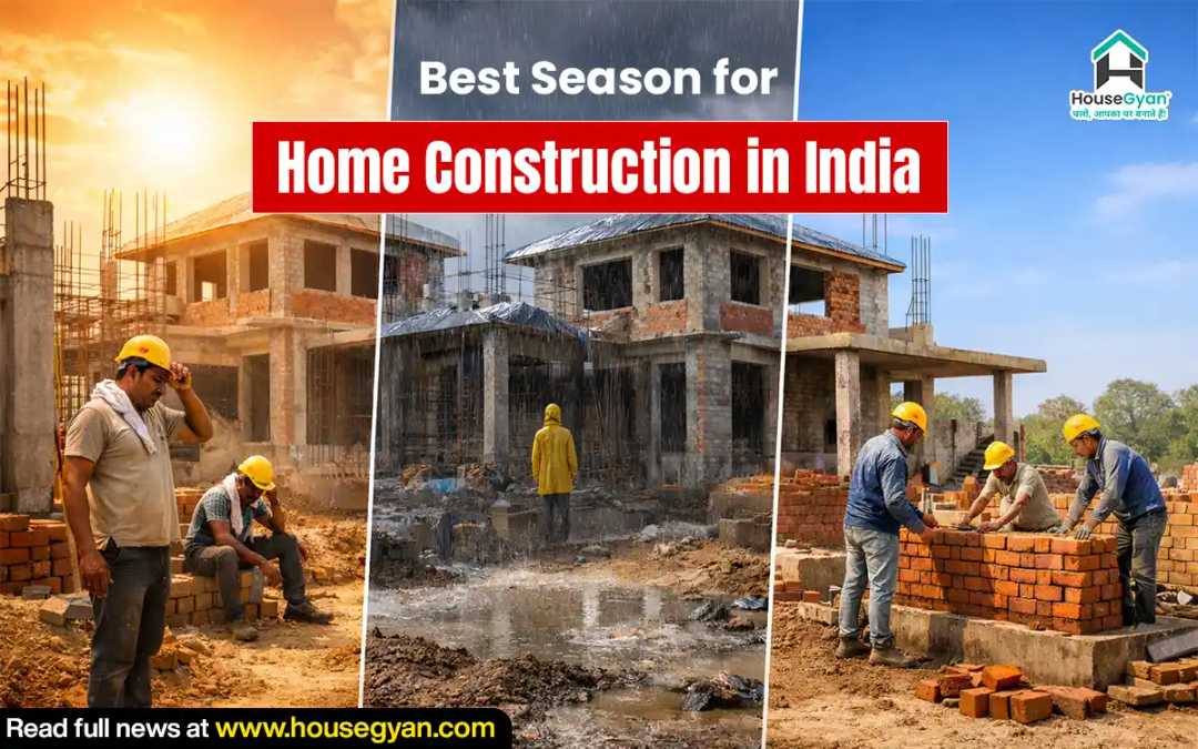  best season for home construction in India