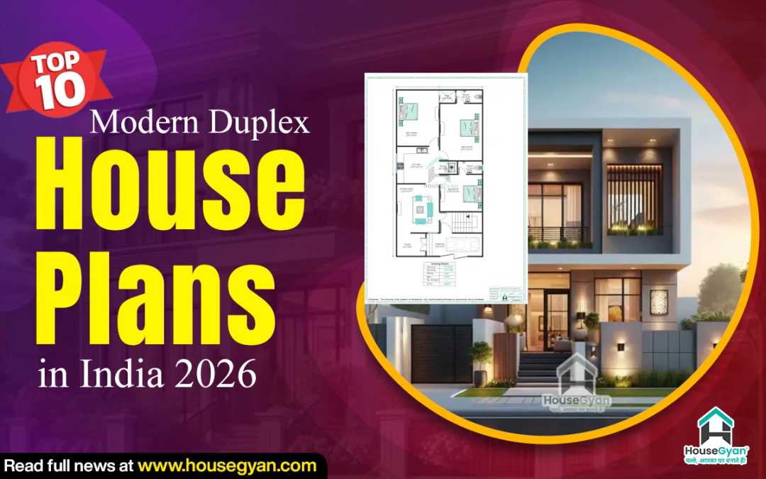 Modern Duplex House Plans in India
