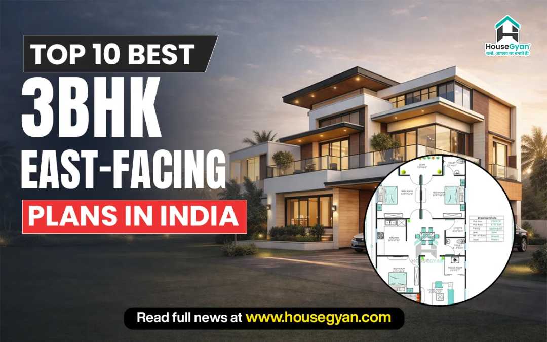 Best 3BHK East Facing House Plans