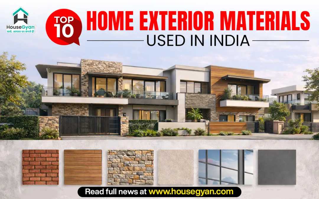 House Exterior Materials in India