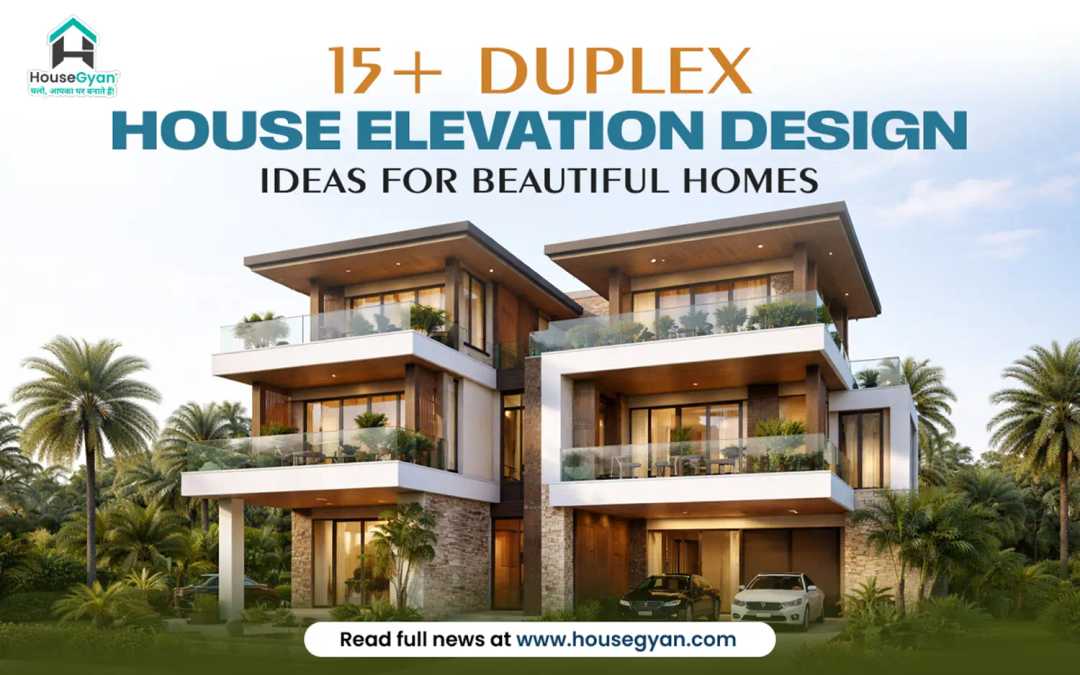 Duplex House Front Elevation
