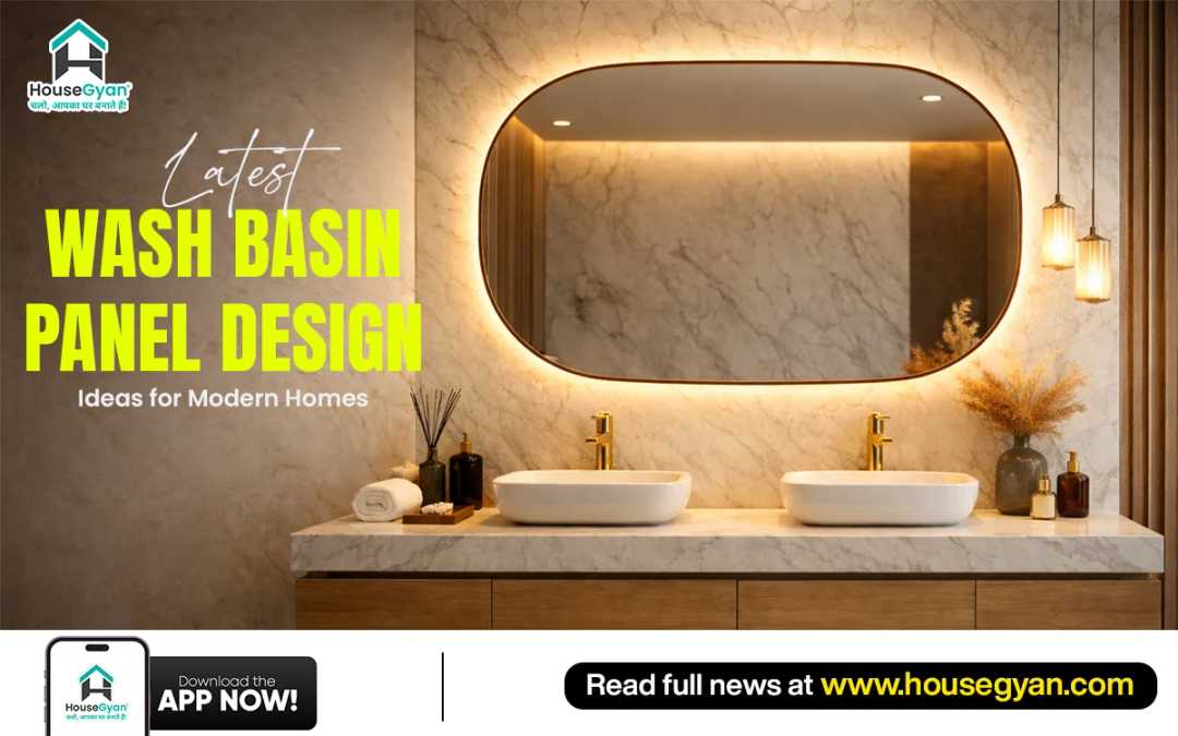 wash basin panel ideas