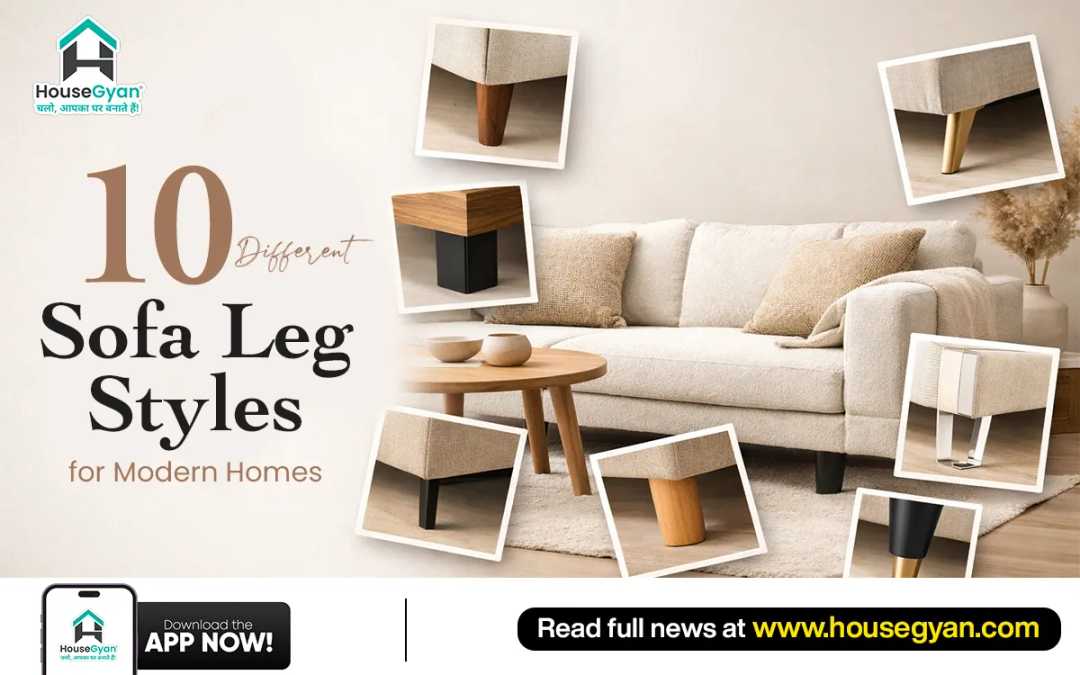 types of sofa legs