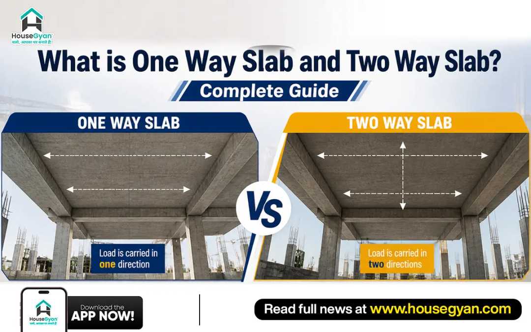 one way slab and two way slab