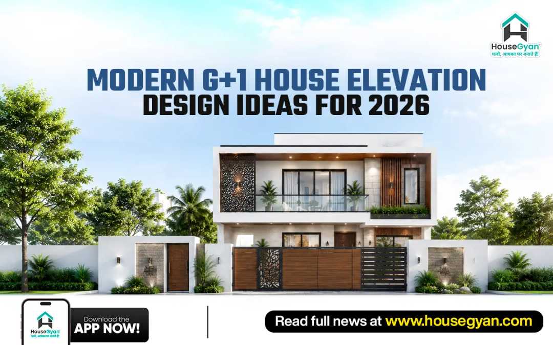 g+1 front elevation designs
