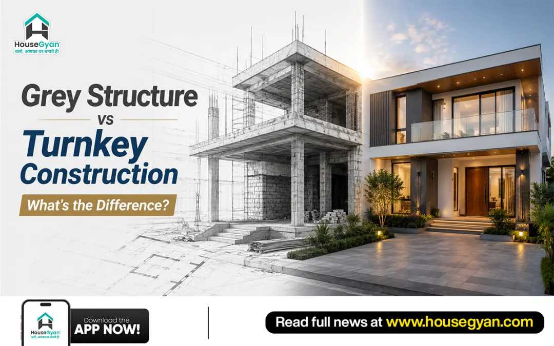 grey structure or turnkey construction
