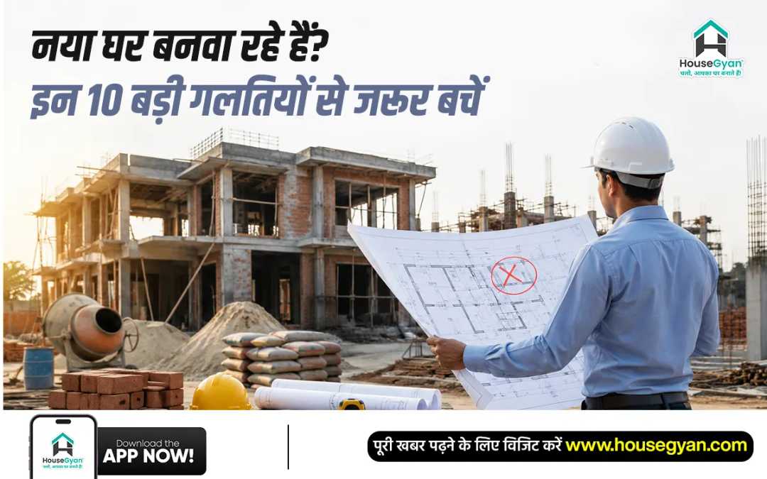 घर बनाते समय गलतियाँ