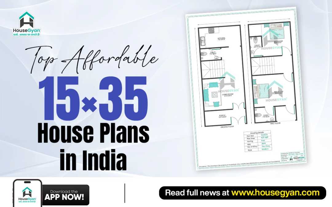 15×35 house plans
