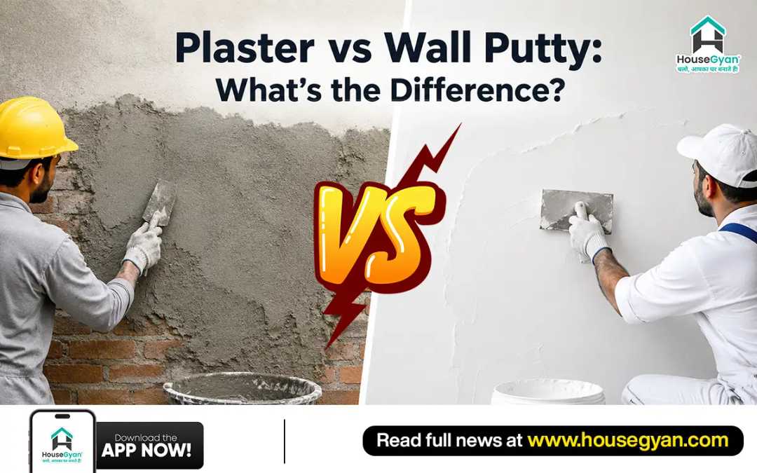 plaster and putty difference