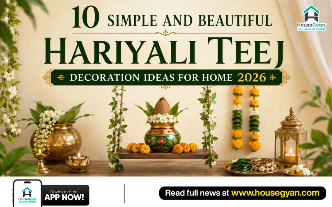 hariyali teej decoration ideas