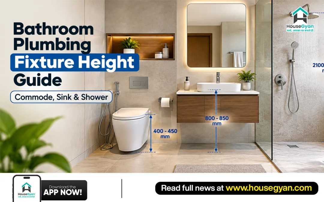 bathroom sanitaryware installation height
