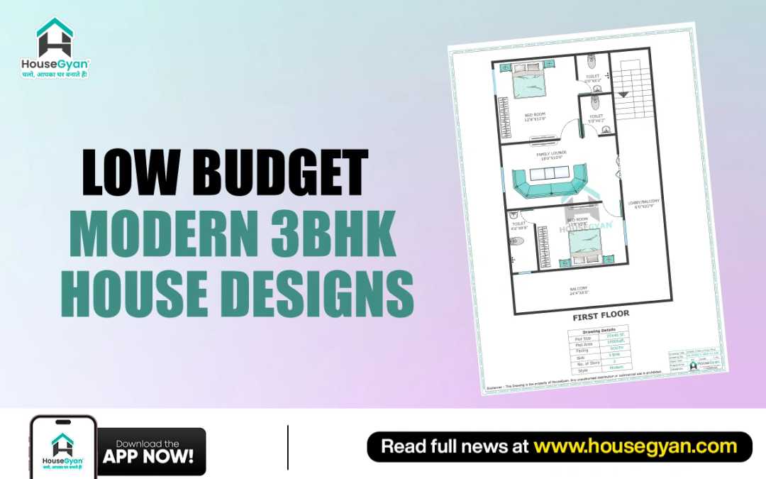 3 bedroom house plan low budget