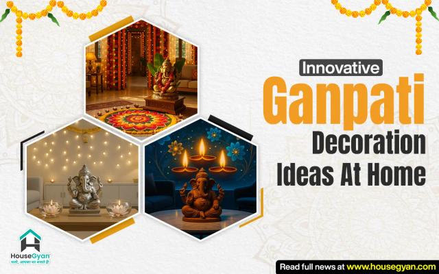 Unique and Innovative Ganpati Decoration Ideas At Home