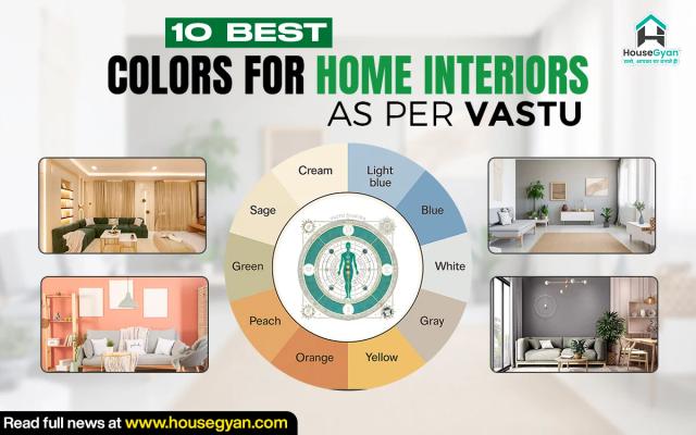 10 Best Colors for Home Interiors as Per Vastu