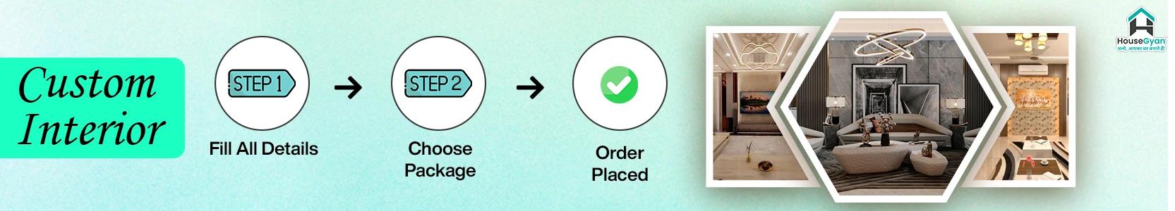 Custom interior design services banner