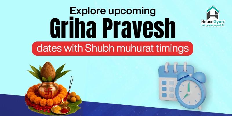 Shubh Muhurat for house construction banner