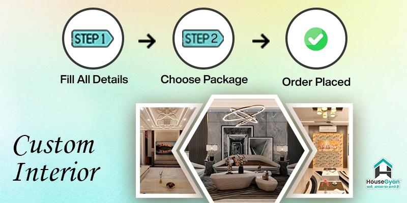 Custom interior design services banner