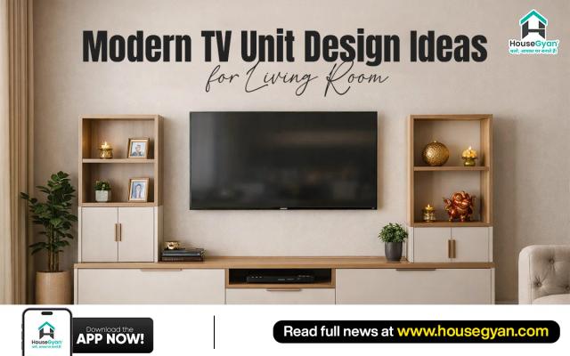 Modern TV Unit Design Ideas for Living Room 2026