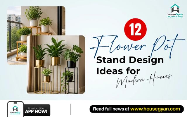 12 Flower Pot Stand Design Ideas for Modern Homes