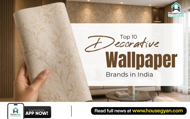 Top 10 Decorative Wallpaper Brands in India 2026