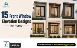 front elevation window design