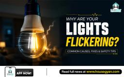 lights flickering in house
