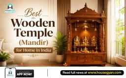 best wooden temple for home
