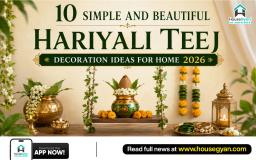 hariyali teej decoration ideas