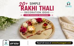 rakhi thali decoration ideas