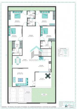 40X80 West Facing 4BHK Ground Floor House Plan | 3200 Sqft Plot Floor Plan