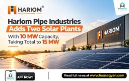 hariom pipe Industries news