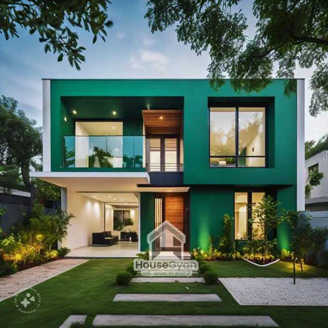 70x40 First Floor 3D Front House Elevation Design 70x40 First Floor 3D Front House Elevation Design