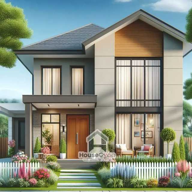50 X 60 First Floor 3D Front House Elevation Design 50 X 60 First Floor 3D Front House Elevation Design