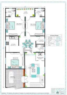 25X50 South East Facing 3BHK Ground Floor House Plan | 1250 Sqft Plot Floor Plan 25X50 South East Facing 3BHK Ground Floor House Plan | 1250 Sqft Plot Floor Plan
