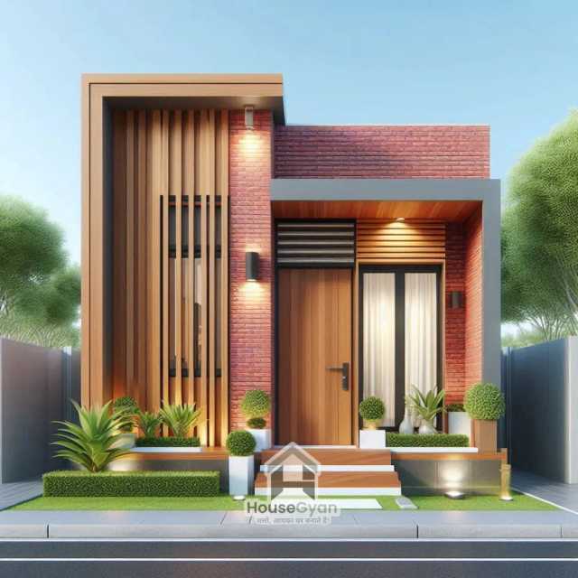 35X41 Ground Floor 3D Front House Elevation Design 35X41 Ground Floor 3D Front House Elevation Design