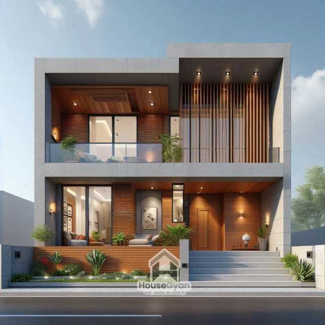 800 sqft First Floor 3D Front House Elevation Design 800 sqft First Floor 3D Front House Elevation Design