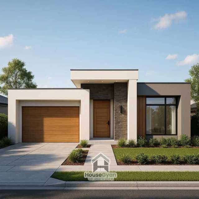 20X50 East Facing 1BHK Ground Floor House Elevation Design 20X50 East Facing 1BHK Ground Floor House Elevation Design