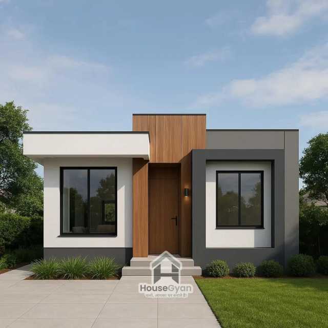 20X50 West Facing 1BHK Ground Floor House Elevation Design 20X50 West Facing 1BHK Ground Floor House Elevation Design