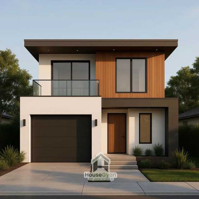 25X25 North Facing 1BHK First Floor House Elevation Design 25X25 North Facing 1BHK First Floor House Elevation Design