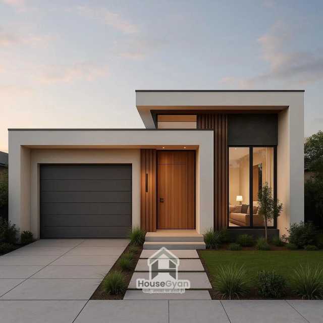 22X50 East Facing 2BHK Ground Floor House Elevation Design 22X50 East Facing 2BHK Ground Floor House Elevation Design
