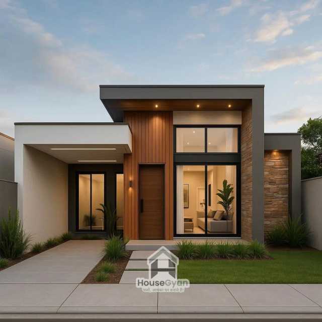 11X40 East Facing 1BHK Ground Floor House Elevation Design 11X40 East Facing 1BHK Ground Floor House Elevation Design