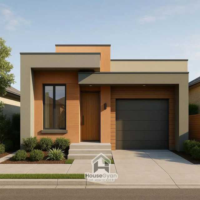 20X50 North East Facing 2BHK Ground Floor House Elevation Design 20X50 North East Facing 2BHK Ground Floor House Elevation Design