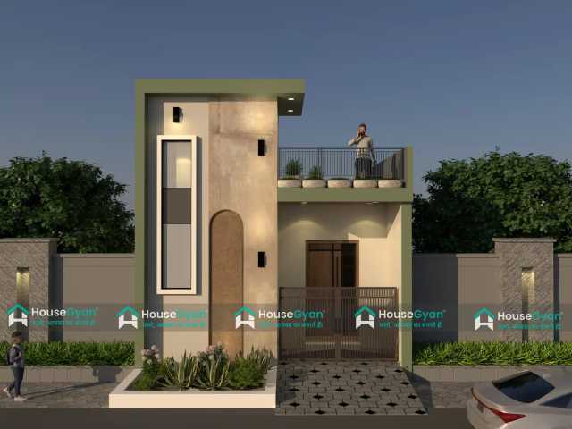 20X50 East Facing 2BHK Ground Floor House Elevation Design 20X50 East Facing 2BHK Ground Floor House Elevation Design