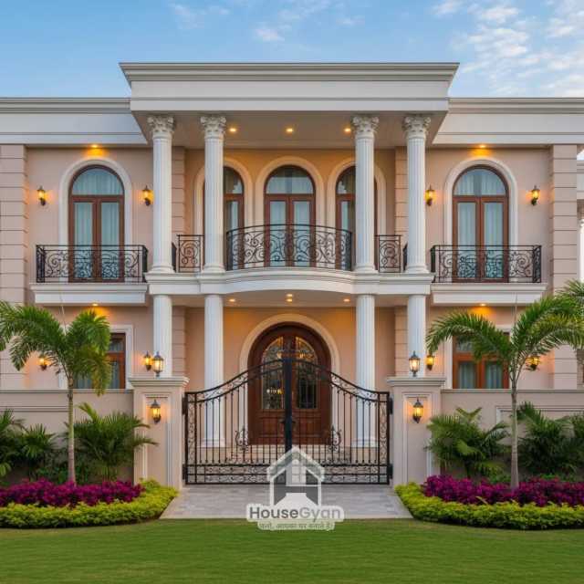 1800 Sqft West Facing First Floor House Elevation Design 1800 Sqft West Facing First Floor House Elevation Design