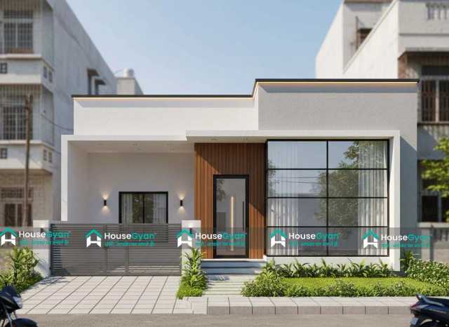 30x40 Single Floor Modern House Front Elevation Design 30x40 Single Floor Modern House Front Elevation Design