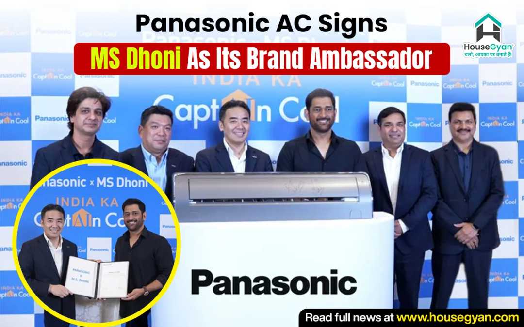 MS Dhoni appointed as Panasonic India AC Brand Ambassador MS Dhoni appointed as Panasonic India AC Brand Ambassador