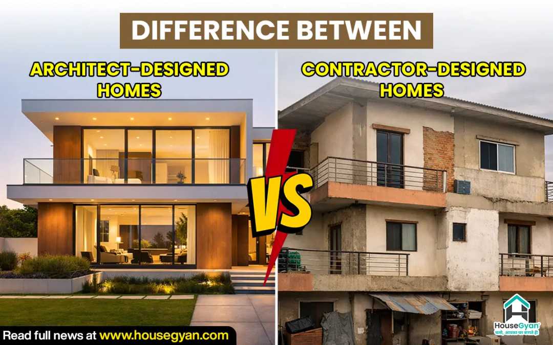 Comparison of architect-designed and contractor-designed homes Comparison of architect-designed and contractor-designed homes