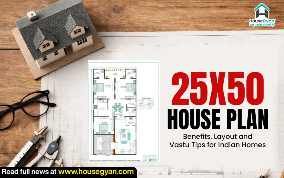25x50 House Plan: Benefits, Layout and Vastu Tips 25x50 House Plan: Benefits, Layout and Vastu Tips